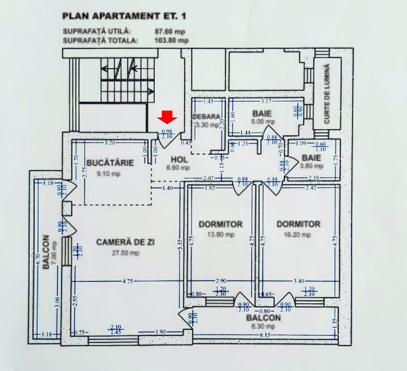 Tineretului Inchiriere apartament 3 camere decomandat, bloc nou,